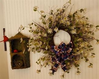 Bird house / wreath 