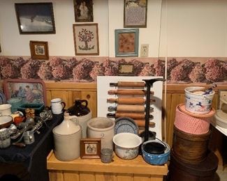 More great crockery rolling pin collections