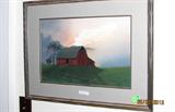 Original art: scene of barn.