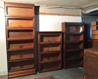 Globe- Wernicke Barrister/ Stacking Bookcases  Most Sold