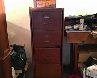 Oak File Cabinet sides are loose