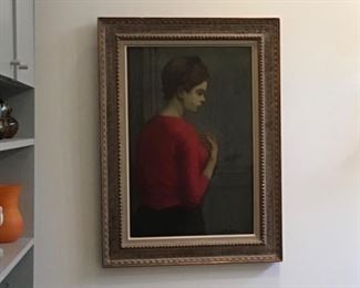 Moses Soyer  Portrait From Ora Rosen