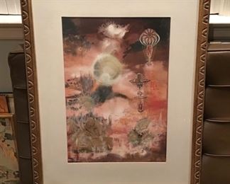 Luis Romero Work on Paper