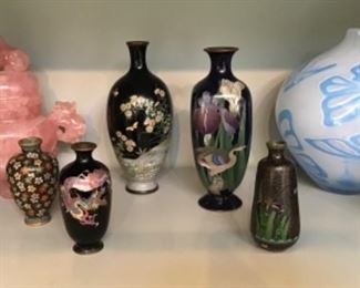 Japanese Cloisonné, Rose Quartz 