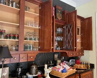 Barware- includes Culver Ltd. Antigua pattern 