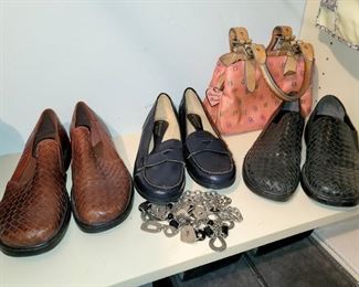 Women's shoes.  Mostly 9-10