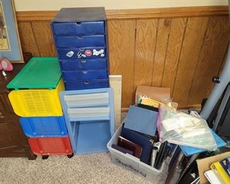 Storage. Office supplies
