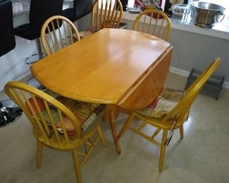 Kitchen table and four chairs