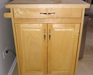 Kitchen cart. Microwave cart