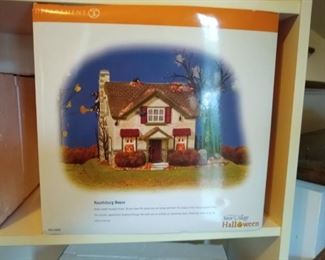 Halloween Department 56 village pieces