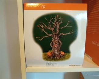 Halloween Department 56 village pieces