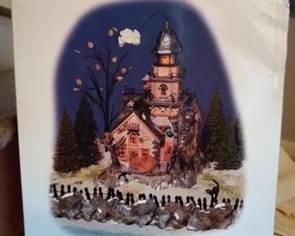 Halloween Department 56 village pieces
