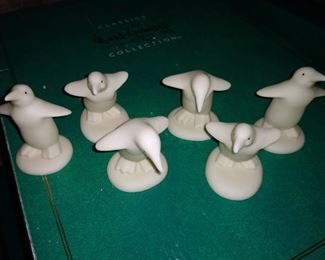 Department 56 Snow Babies penguins