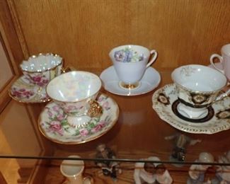 CUPS AND SAUCERS