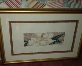 GOLD FRAMED WALL ART