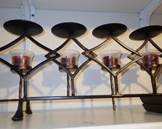 ASSORTED CANDLE HOLDERS