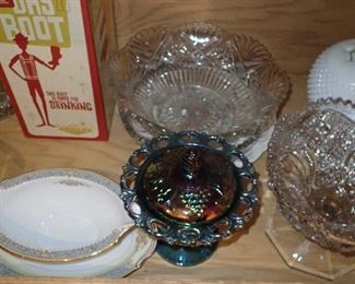 VINTAGE GLASSWARE