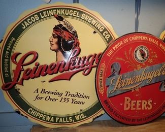 LEINENKUGLE BEER SIGNS