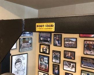 Body solid weight bench set up