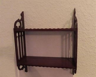 ANTIQUE EASTLAKE WALL SHELF