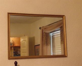 Vintage Gold Frame Mirror