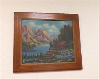 2A. PAINTING BY JEANNE $150.00