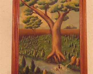 G. PAINTED BY JEANNE $75.00