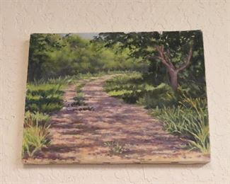 P. PAINTED BY JEANNE $75.00