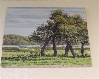 N. PAINTED BY JEANNE $75.00