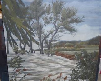 1D. PAINTED BY JEANNE $100.00