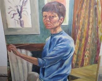 1G. PAINTED BY JEANNE $75.00