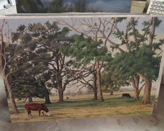 1H. PAINTED BY JEANNE $100.00