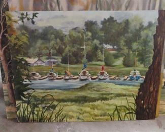 1K. PAINTED BY JEANNE $100.00