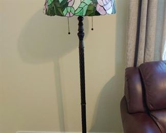 Tiffany style floor lamp