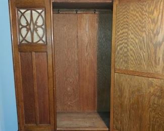 Antique Armoire with 2 lower drawers