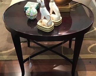 Oval Side Table Designed by Barbara Barry for Baker $950