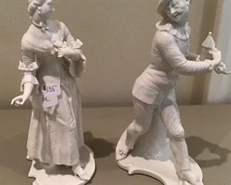 A Pair Of Porcelain Figurines, West Germany, $135 / Pair