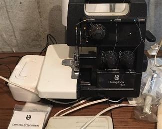 Huskylock 431 serger sewing machine by Huskvarna