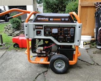 Generac XG 10000E Generator with 42.8 hours $1800