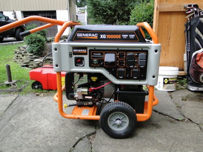 Generac XG 10000E Generator with 42.8 hours $1800