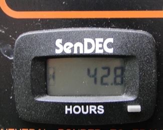 Hours on the generator