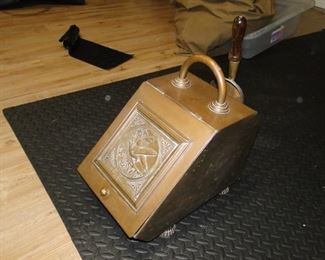 Antique Coal Shuttle $100