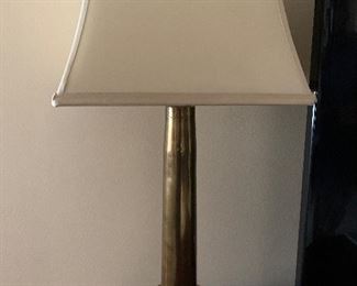 Lamp made from shell casings 