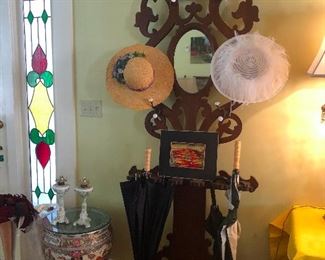 I flung those hats from across the room and they landed perfectly