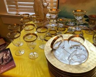 Two goblets lay on the alter ready for sacrifice.