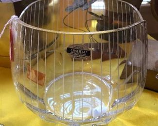 Oooh, look! That's a gorgeous crystal bowl