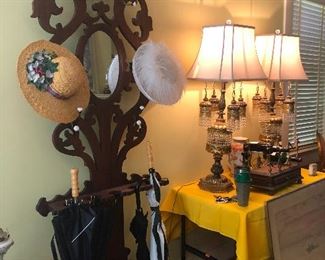 fancy hat-rack umbrella stand