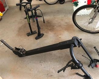 skinny robot doing pushups