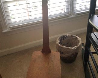 Really, is this an Amish butter churner or what?