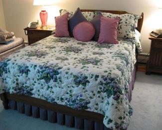 Full Size Oak Bed Frame